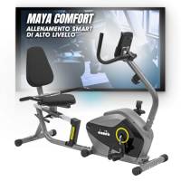 Diadora Fitness Cyclette Recumbent Diadora Maya Comfort a norma CE
