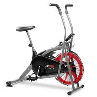 FITFIU FITNESS BELI-150 - Cyclette ellittica avec la resistenza dell aria con sella regolabile e display LCD multifunzionale, macchina fitness allenamento della resistenza e l'allenamento cardio