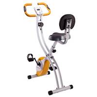 Ultrasport Unisex F-Bike Advanced Exercise Bike, Display LCD, Home Trainer Pieghevole, Bici da fitness, (Il design può variare)