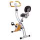 Ultrasport Unisex F-Bike Advanced Exercise Bike, Display LCD, Home Trainer Pieghevole, Bici da fitness, (Il design può variare)